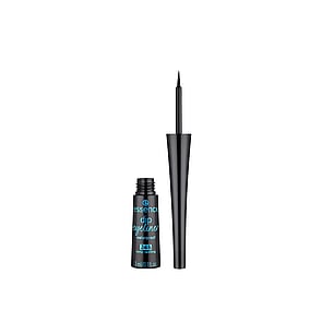 essence Dip Eyeliner Waterproof 24h Long-Lasting 01 Black 3ml (0.1 fl oz)