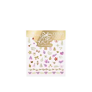 essence Xmas Kisses Nail Stickers 01 Mistletoe Magic, Stick Around! x60