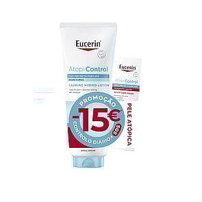 Eucerin AtopiControl Calming Hydro-Lotion 400ml + Acute Care Cream 40ml