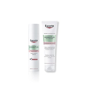 Eucerin DERMOPURE Oil Control Triple Effect Serum 40ml + Cleansing Gel 150ml