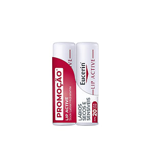 Eucerin pH5 Lip Active Balm SPF20 4.8g x2