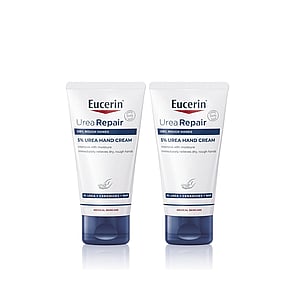 Eucerin UreaRepair Hand Cream 5% Urea 75mlx2