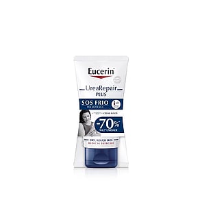Eucerin UreaRepair Plus Hand Cream 5% Urea 75mlx2 (2.53flozx2)