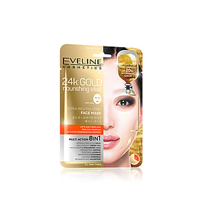 Eveline Cosmetics 24k Gold Nourishing Elixir Ultra-Revitalizing Face Mask x1
