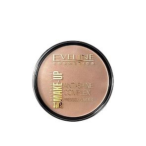 Eveline Cosmetics Art Makeup Anti-Shine Complex Puder Prasowany 37 Warm Beige 14g