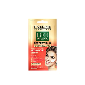 Eveline Cosmetics Bio Organic Perfect Skin Cleansing Illuminating Enzymatic Peeling Mask 8ml