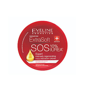 Eveline Cosmetics Extra Soft SOS 10% Urea Expert Intensely Regenerating Face and Body Cream 175ml