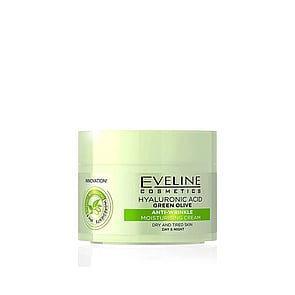 Eveline Cosmetics Green Olive Anti-Wrinkle Moisturizing Cream 50ml