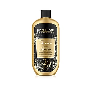 Eveline Cosmetics Luxury Expert 24K Gold Nourishing Body Lotion 350ml (12.32 fl oz)
