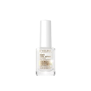 Eveline Cosmetics Nail Therapy 8-In-1 Total Action Golden Shine 12ml