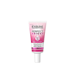 Eveline Cosmetics Perfect Bright Crème Mate Protectrice Éclat SPF50 30ml