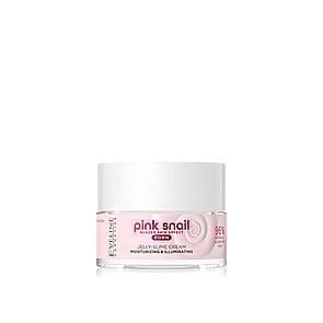 Eveline Cosmetics Pink Snail Moisturizing & Illuminating Jelly-Slime Cream 50ml