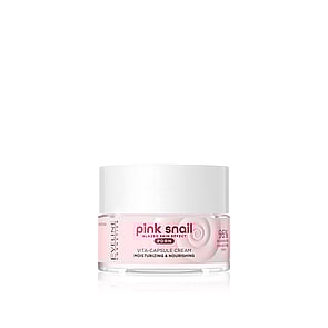 Eveline Cosmetics Pink Snail Moisturizing & Illuminating Vita-Capsule Cream 50ml