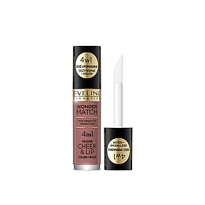 Eveline Cosmetics Wonder Match 4-In-1 Velour Cheek & Lip Color Balm 05 4.5ml