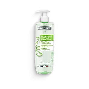 Evoluderm Aloe Vera Fugtgivende Rensegel 500ml