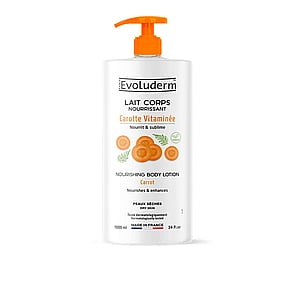 Evoluderm Carotte Vitaminée Lotion Corps Nourrissante 1L