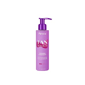 Fanola Fan Touch Wanna Straight Anti-Frizz Smoothing Cream 195ml