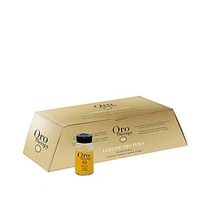 Fanola Oro Therapy 24k Oro Puro Illuminating Lotion 10ml x12 (12x0.338 fl oz)