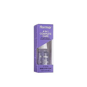 Flormar 4-In-1 Complete Care Base & Top Coat 11ml