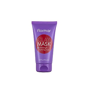Flormar Clay Mask + Exfoliating & Hydrating Mask 150ml (5.07 fl oz)