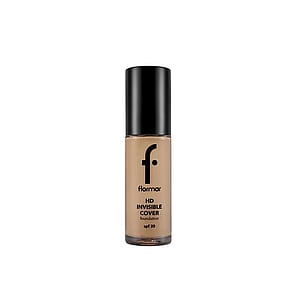 Flormar Invisible Cover HD Foundation SPF30 100 Medium Beige 30ml