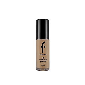 Flormar Invisible Cover HD Foundation SPF30 120 Honey 30ml