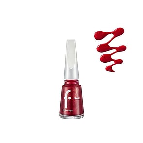 Flormar Pearly Nail Enamel 074 Red Attraction 11ml