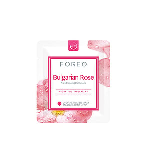 FOREO UFO™ Activated Facial Mask Bulgarian Rose 6x6g (6x0.21oz)