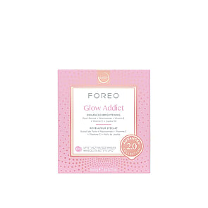 FOREO UFO™ Activated Facial Mask Glow Addict 2.0 6x6g