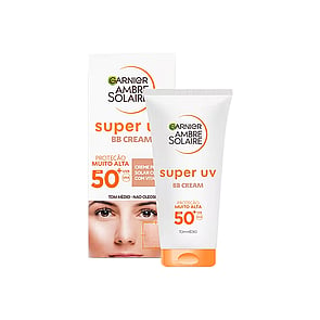Garnier Ambre Solaire Super UV BB Cream Tinted Suncreen SPF50+ 50ml (1.69floz)
