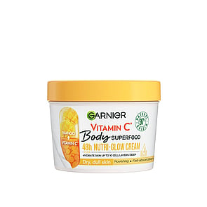 Garnier Body Superfood 48h Nutri-Glow Cream Mango + Vitamin C 380ml (12.8 fl oz)