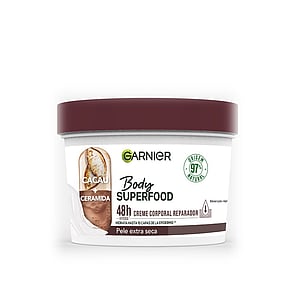Garnier Body Superfood 48h Repairing Cream Cocoa 380ml (12.8 fl oz)