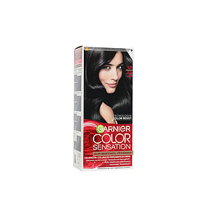 Garnier Color Sensation Permanent Hair Dye 1.0 Ultra Black