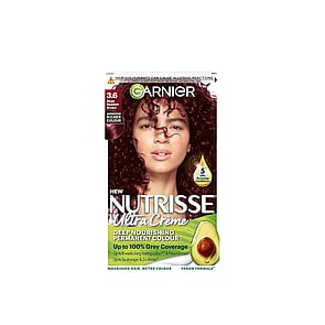 Garnier Nutrisse Ultra Crème Permanent Hair Dye 3.6 Deep Reddish Brown