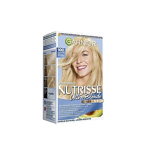 Garnier Nutrisse Ultra Blonde Permanent Hair Dye 100 Natural Extra Light Blonde