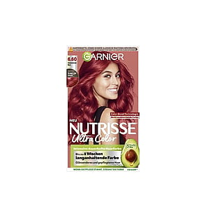 Garnier Nutrisse Ultra Color Permanent Hair Dye 6.60 Fiery Red