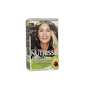 Garnier Nutrisse Ultra Crème Permanent Hair Dye 4 Brown