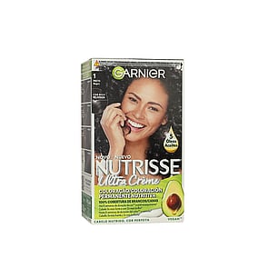 Garnier Nutrisse Ultra Crème Permanent Hair Dye 1 Black