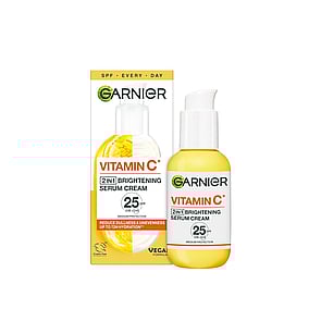 Garnier Skin Active Vitamin C 2-In-1 Brightening Serum Cream SPF25 50ml