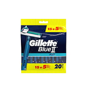 Gillette Blue II Plus Disposable Razors x20