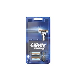 Gillette Sensor3 Razor + 3 Replacement Blades