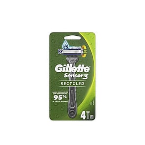 Gillette Sensor3 Recycled Razors x4
