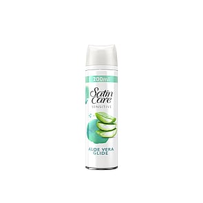 Gillette Venus Satin Care Sensitive Skin Aloe Vera Shave Gel 200ml (6.76fl oz)