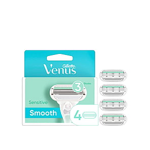 Gillette Venus Smooth Sensitive Refill Blades x4