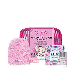 GLOV Travel Set Makeup Removal Kit Pink