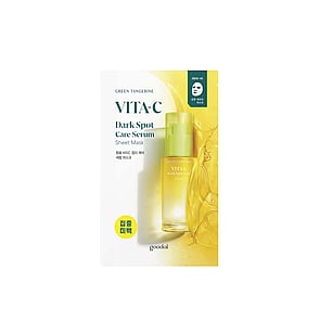 Goodal Green Tangerine Vita-C Dark Spot Care Serum Sheet Mask 28g