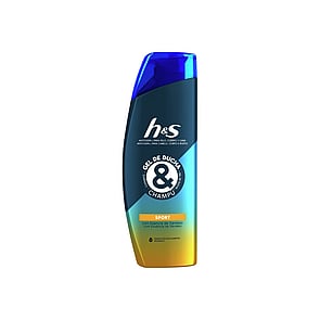 H&S Sport Shower Gel & Shampoo 300ml (10.14fl oz)