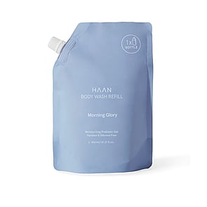 HAAN Morning Glory Moisturizing Prebiotic Body Wash Refill 450ml (15.21 fl oz)