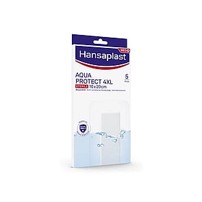 Hansaplast Med+ Aqua Protect 4XL Sterile Plasters x5