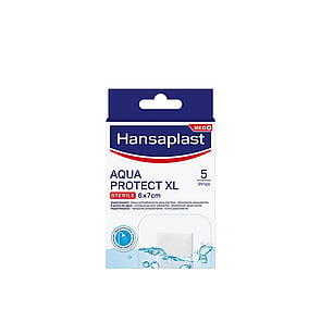 Hansaplast Med+ Aqua Protect XL Sterile Waterproof Wound Plasters x5